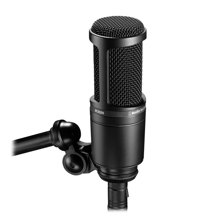 Audio Technica AT 2020 Professional Studio Microphone & Behring U-PHORIA UM2 Combo - Golchha Computers