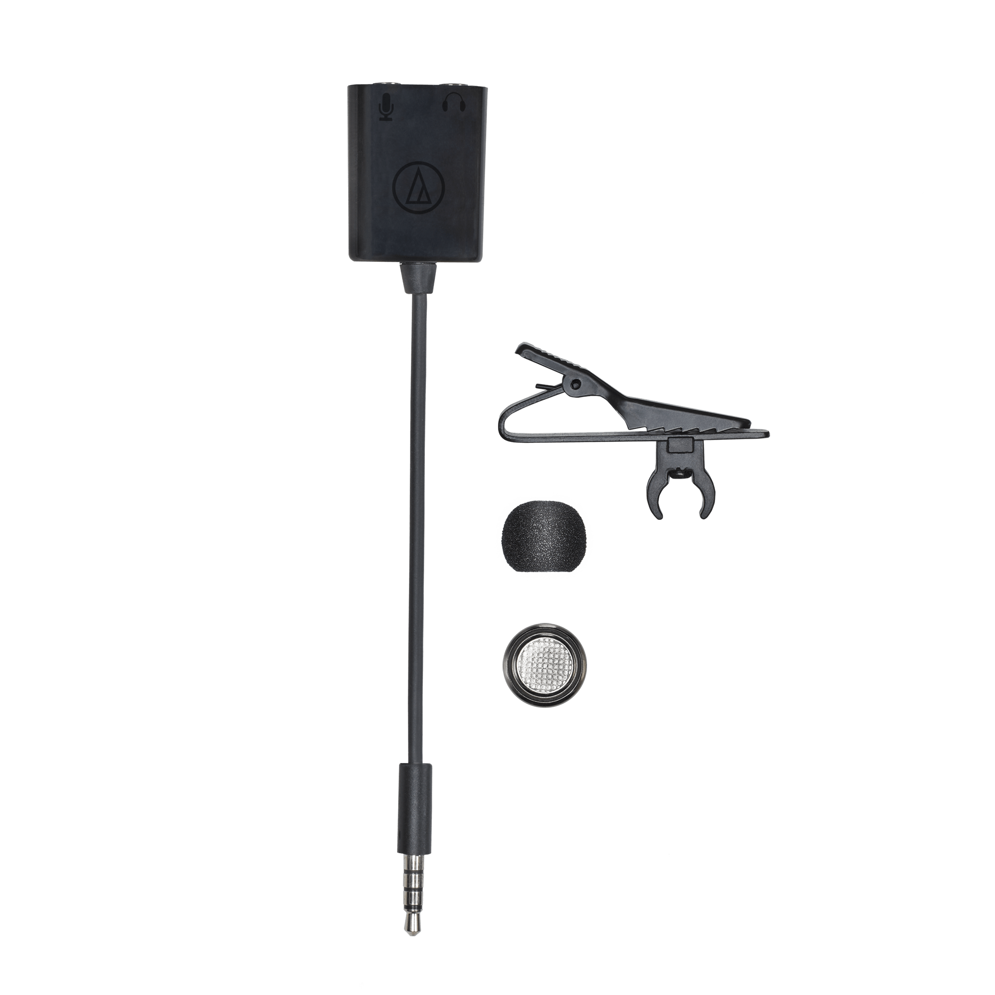Audio-Technica ATR3350xiS Omnidirectional Condenser Lavalier Microphone - Golchha Computers