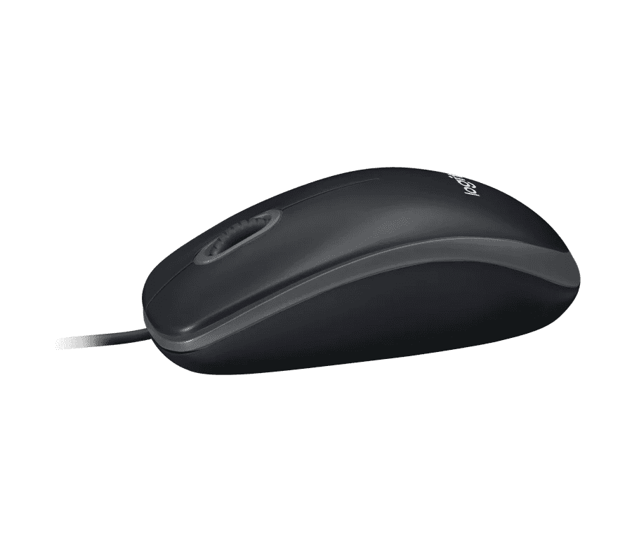 Logitech B100 Optical USB Mouse - Golchha Computers