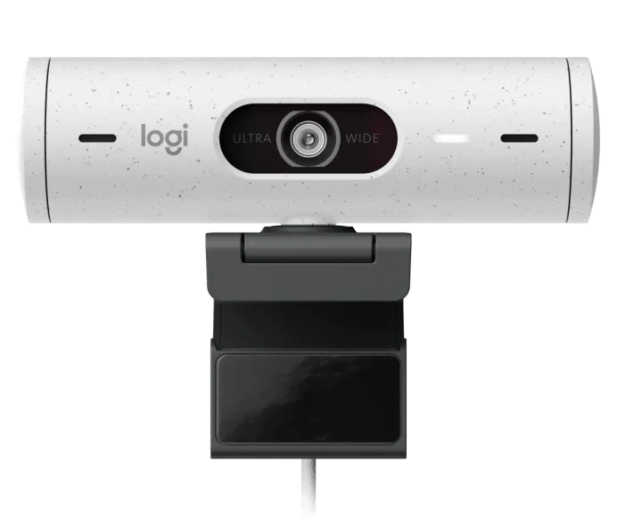 Logitech BRIO 500 Full HD 1080p webcam with light correction, auto-framing, and Show Mode - Golchha Computers