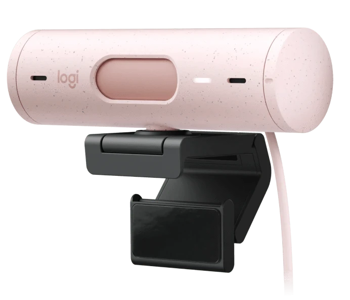 Logitech BRIO 500 Full HD 1080p webcam with light correction, auto-framing, and Show Mode - Golchha Computers