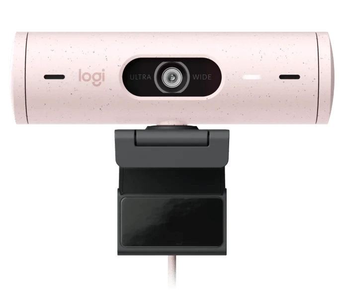 Logitech BRIO 500 Full HD 1080p webcam with light correction, auto-framing, and Show Mode - Golchha Computers
