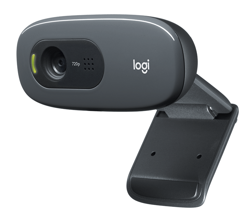 Logitech C270 HD WEBCAM Basic HD 720p video calling - Golchha Computers