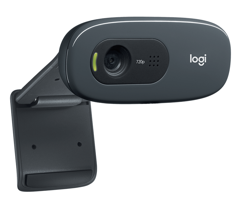 Logitech C270 HD WEBCAM Basic HD 720p video calling - Golchha Computers