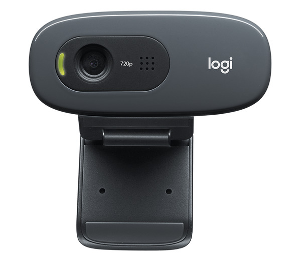 Logitech C270 HD WEBCAM Basic HD 720p video calling - Golchha Computers