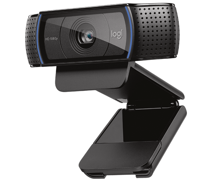 Logitech C920 HD Pro Webcam Full HD 1080p video calling with stereo audio - Golchha Computers