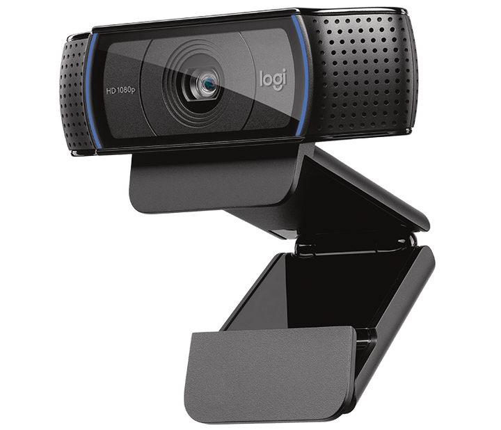 Logitech C920 HD Pro Webcam Full HD 1080p video calling with stereo audio - Golchha Computers