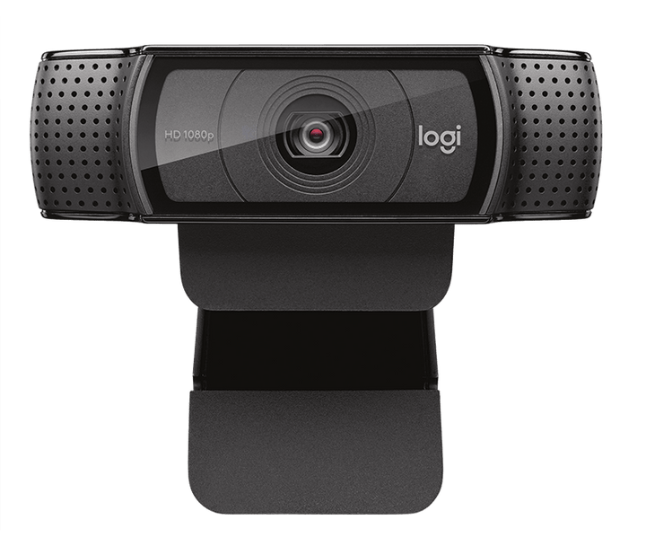 Logitech C920 HD Pro Webcam Full HD 1080p video calling with stereo audio - Golchha Computers