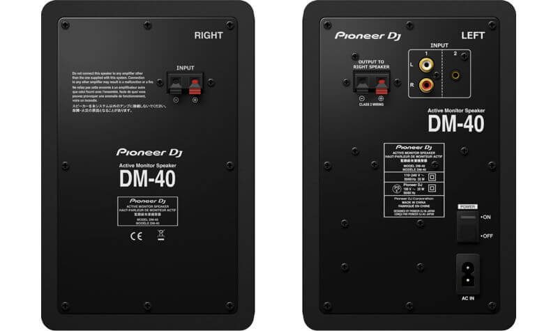 Pioneer DM-40 4-inch compact active monitor speaker - Golchha Computers
