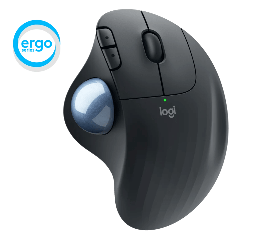 Logitech ERGO M575 Wireless thumb-operated trackball for all-day comfort - Golchha Computers