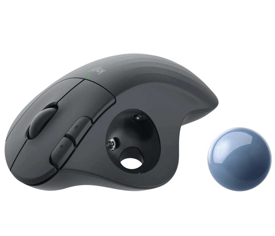 Logitech ERGO M575 Wireless thumb-operated trackball for all-day comfort - Golchha Computers