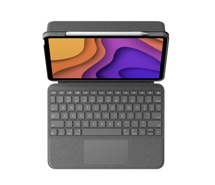 Logitech Folio Touch Backlit keyboard case with trackpad for iPad Air (4th & 5th gen) - Golchha Computers