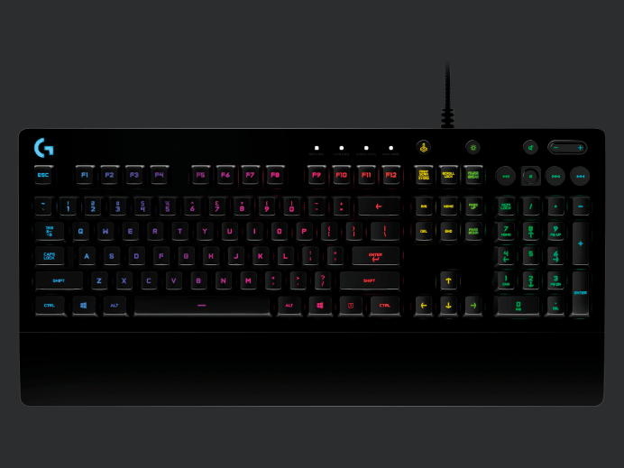 Logitech G213 Prodigy Gaming Keyboard, LIGHTSYNC RGB Backlit Keys - Golchha Computers