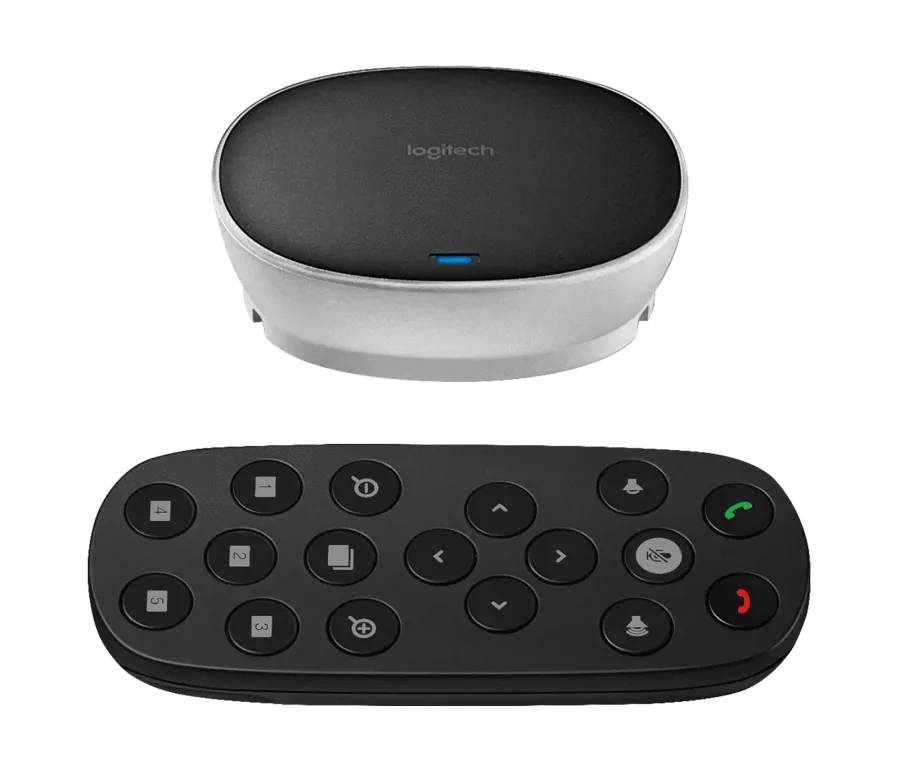 Logitech GROUP Affordable video conferencing for mid to large-sized meeting rooms Bundle with Expansion Mics - Golchha Computers