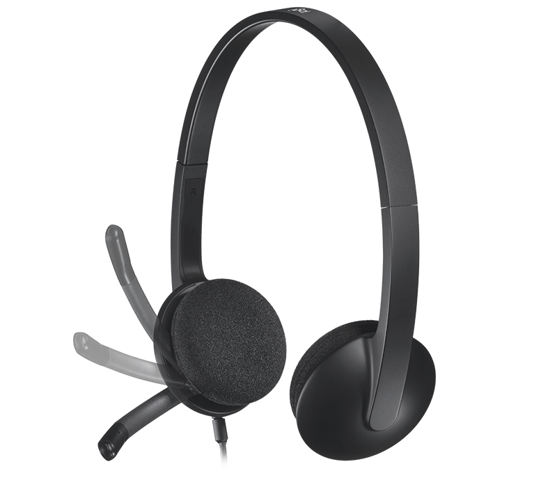 Logitech H340 USB Computer Headset With digital audio - Golchha Computers