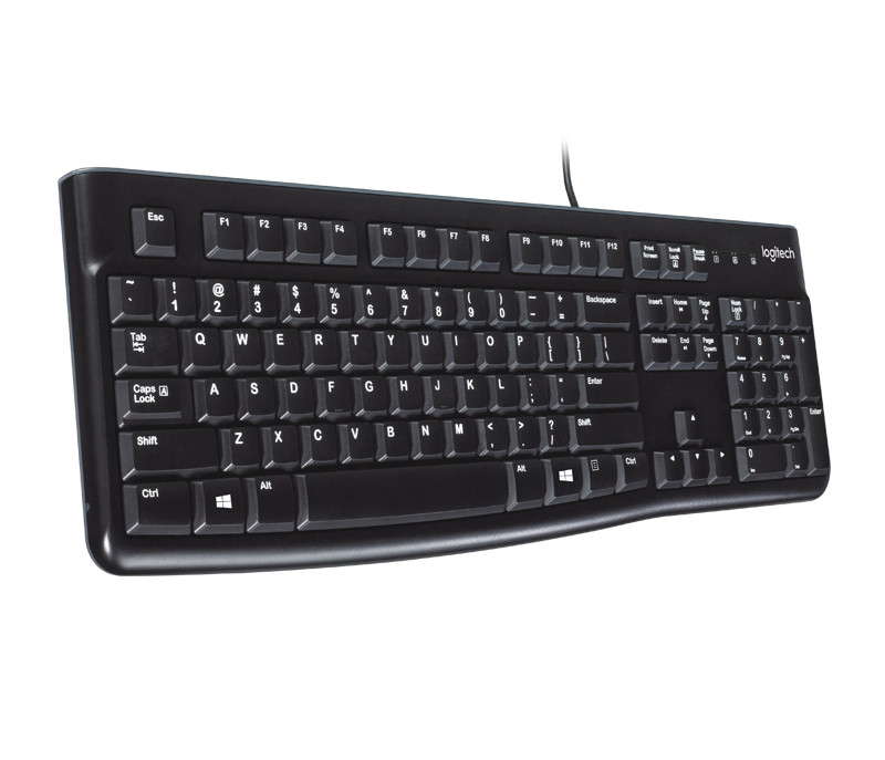 Logitech K120 USB Standard Computer Keyboard - Golchha Computers