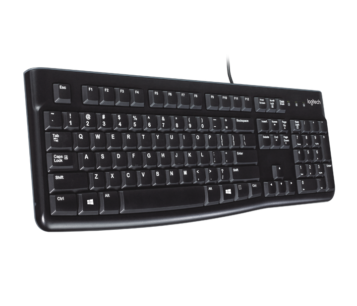 Logitech K120 USB Standard Computer Keyboard - Golchha Computers