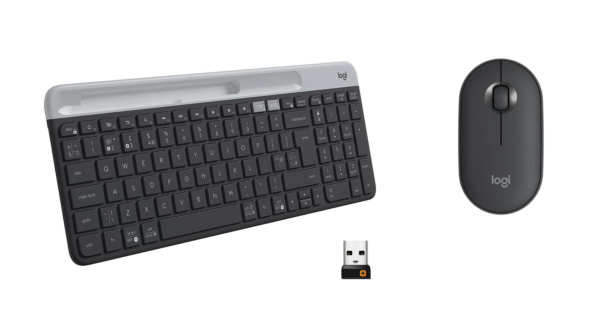 Logitech K580 Keyboard and Pebble M350 Mouse Combo - Golchha Computers