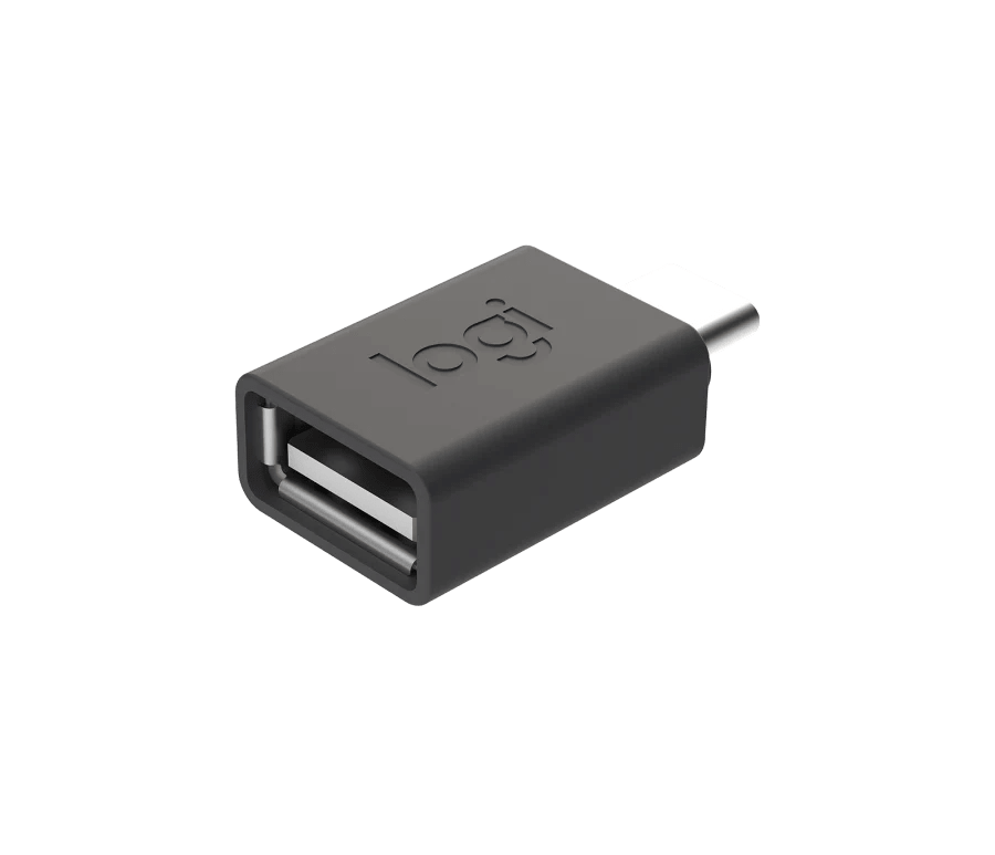 LOGI USB-C to A ADAPTOR USB-C to USB-A Adaptor for Logitech wireless products - Golchha Computers