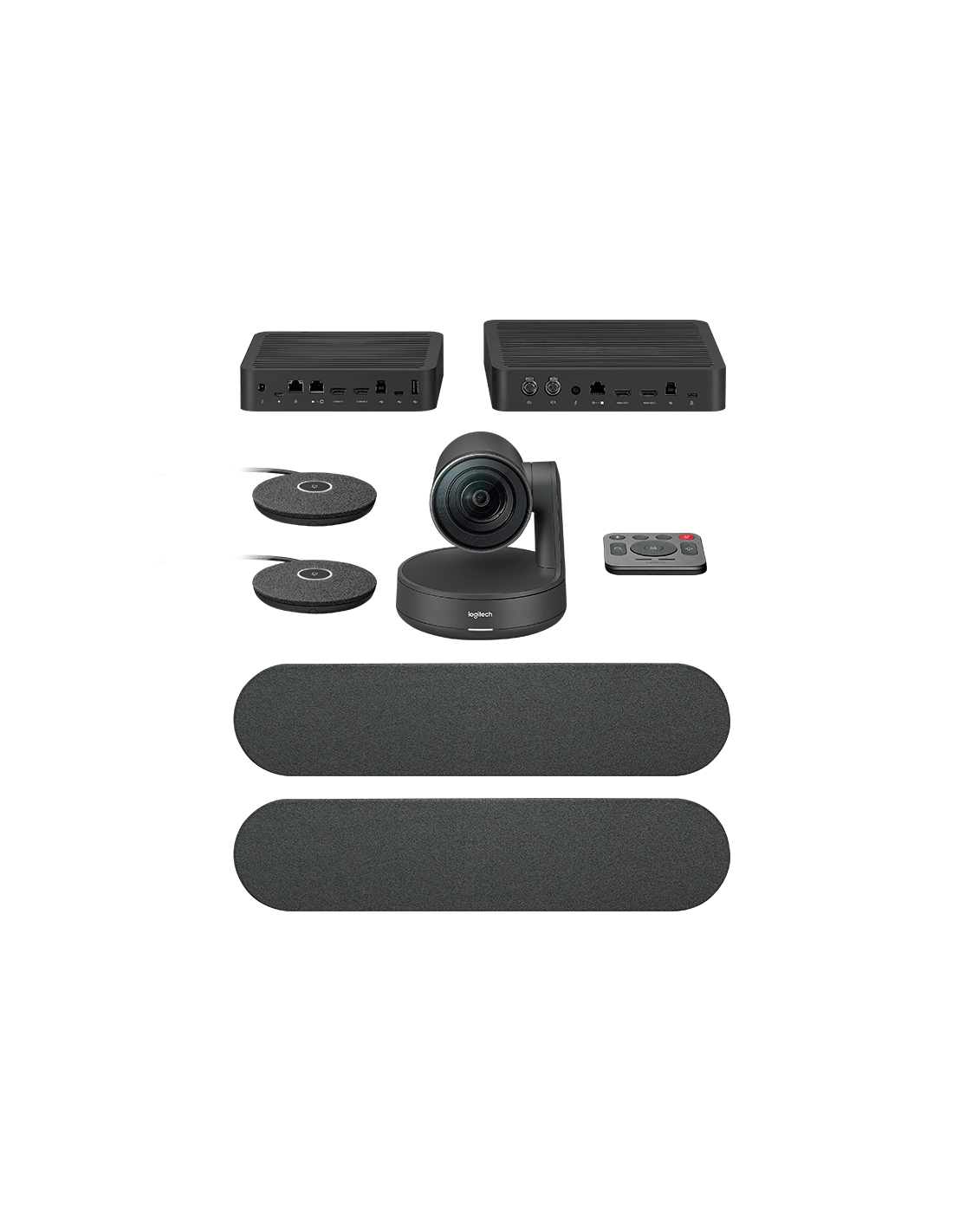 Logitech Rally Plus Premier modular video conferencing system for large ...