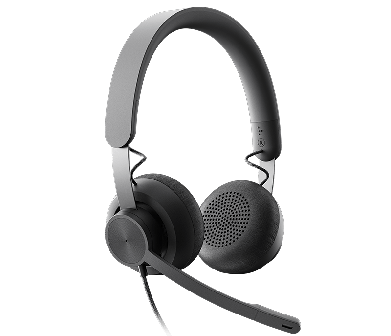LOGITECH ZONE WIRED USB headset features premium audio drivers and advanced noise-canceling mic technology. - Golchha Computers