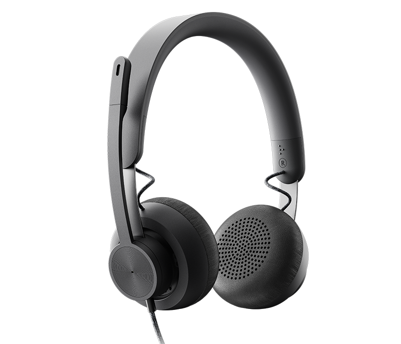 LOGITECH ZONE WIRED USB headset features premium audio drivers and advanced noise-canceling mic technology. - Golchha Computers