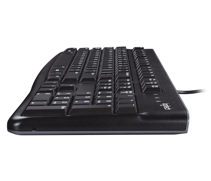 Logitech MK120 CORDED KEYBOARD AND MOUSE COMBO Plug-and-Play USB Combo - Golchha Computers