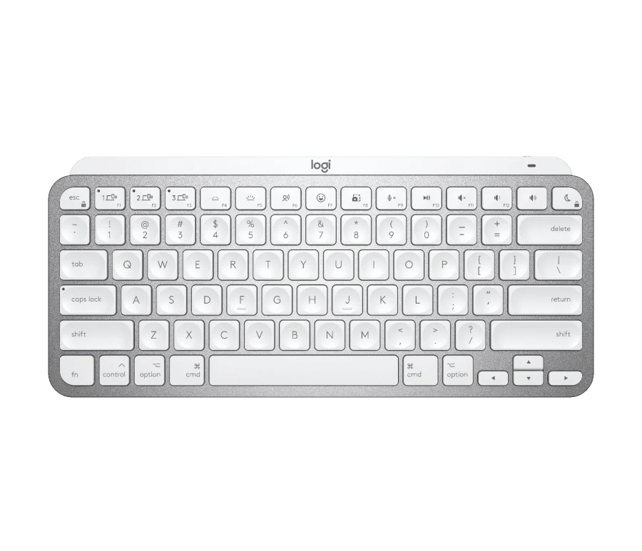 Logitech Master Series MX Keys Mini for Mac Minimalist Wireless Illuminated Keyboard - Golchha Computers