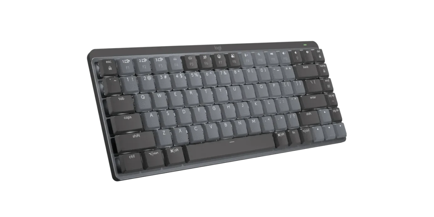 Logitech Master Series MX MECHANICAL Mini Wireless Illuminated Performance Keyboard - Linear Red Switches - Golchha Computers