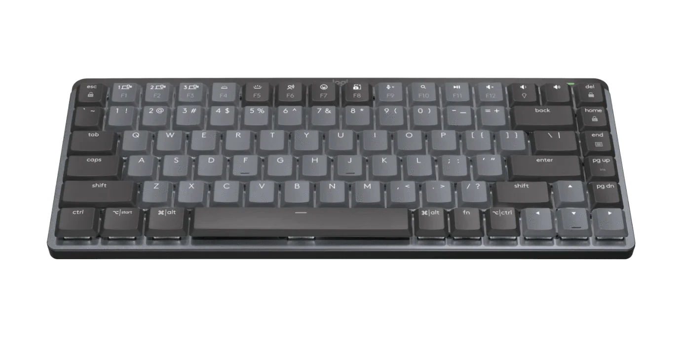 Logitech Master Series MX MECHANICAL Mini Wireless Illuminated Performance Keyboard - Linear Red Switches - Golchha Computers