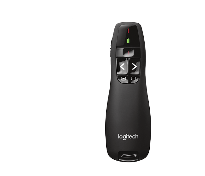 Logitech R400 Laser Presentation Remote For basic slide navigation - Golchha Computers