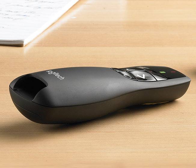Logitech R400 Laser Presentation Remote For basic slide navigation - Golchha Computers