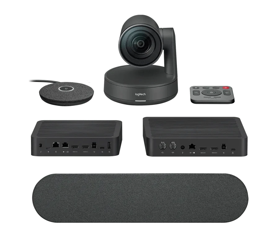 Logitech Rally System Premium Ultra-HD ConferenceCam System with Automatic Camera Control - Golchha Computers