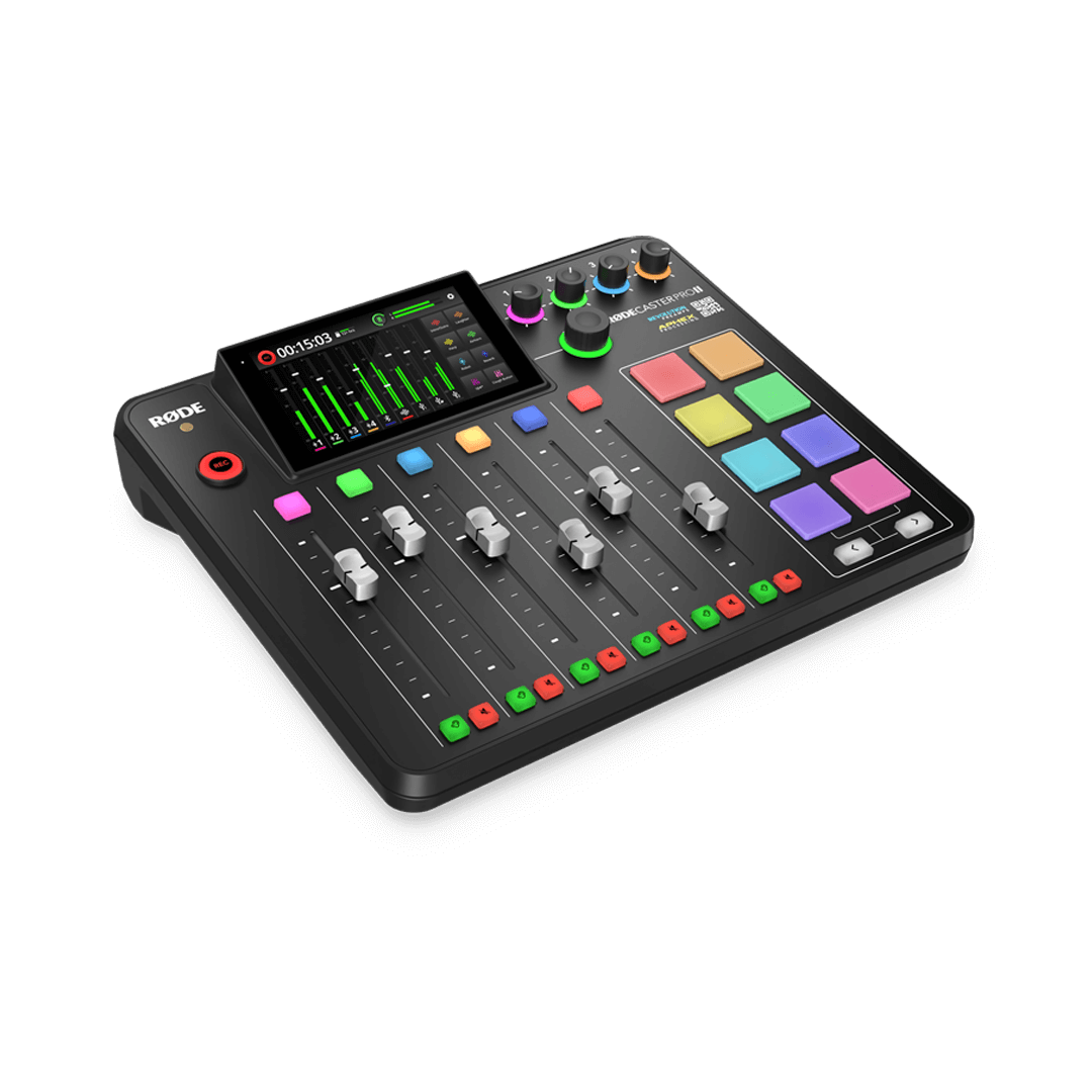 Rode RODECaster Pro II Integrated Audio Production Studio - Dispatched within 3-4 Business Days - Golchha Computers