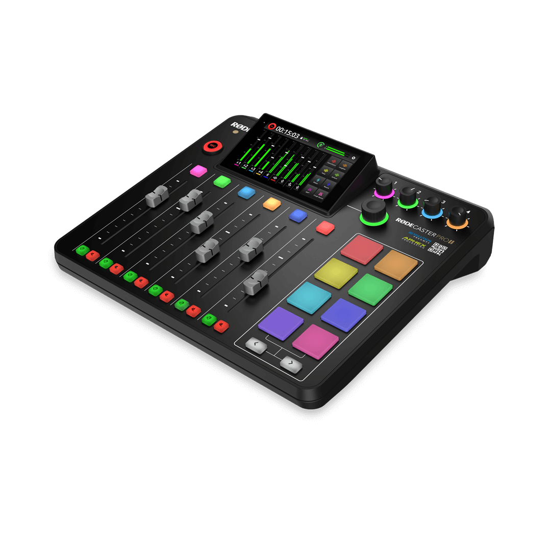Rode RODECaster Pro II Integrated Audio Production Studio - Dispatched within 3-4 Business Days - Golchha Computers