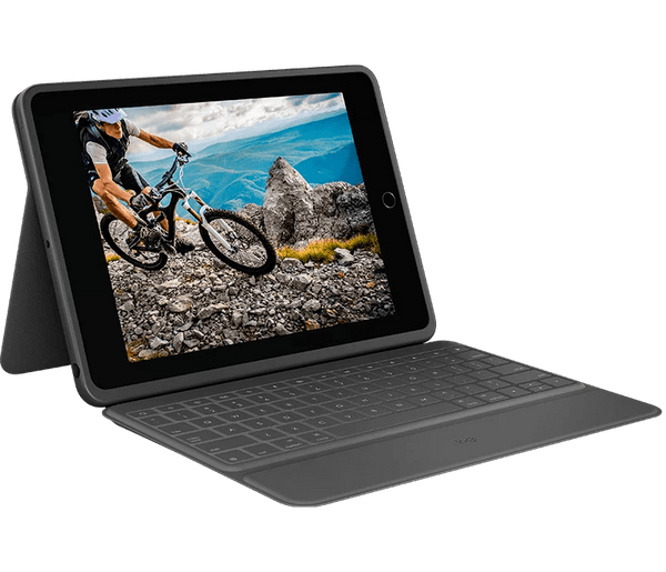 Logitech Rugged Folio Ultra-protective keyboard case with Smart Connector for iPad (7th, 8th and 9th gen) - Golchha Computers