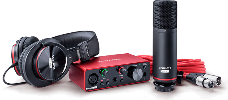 Focusrite Scarlett Solo Studio (3rd Gen) USB Audio Interface and Recording Bundle with Pro Tools, First - Golchha Computers
