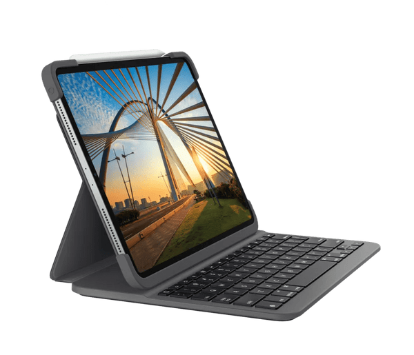 SLIM FOLIO PRO FOR IPAD PRO 11-INCH AND 12.9-INCH (3RD GEN) Backlit keyboard case with Bluetooth for iPad Pro 11-inch (1st, 2nd, 3rd & 4th gen) & 12.9-inch (3rd & 4th gen) - Golchha Computers