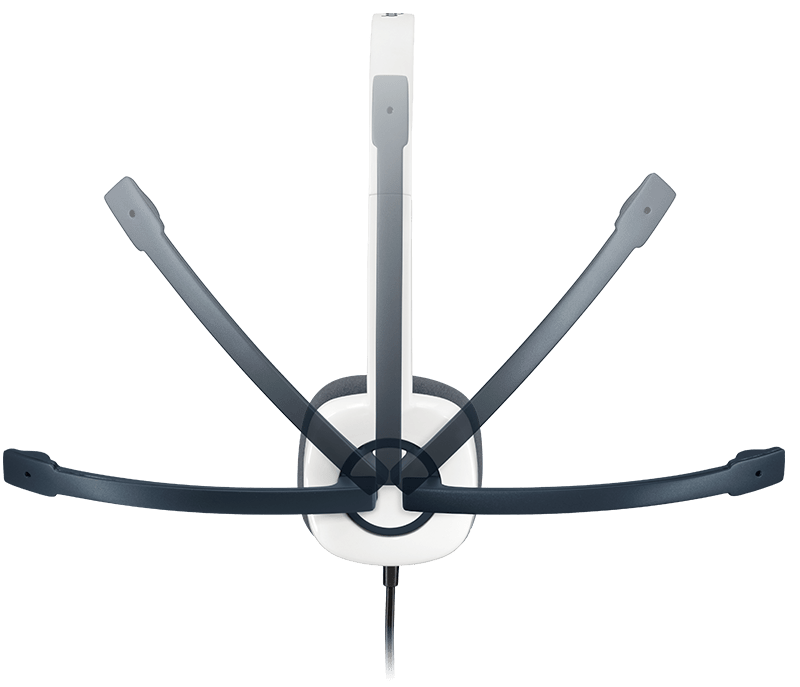 Logitech H150 Stereo Headset Dual plug computer headset with in-line controls - Golchha Computers