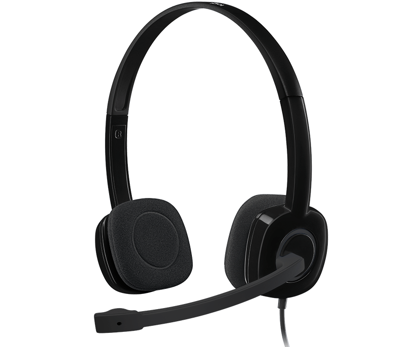 Logitech H151 Stereo Headset Multi-device headset with in-line controls - Golchha Computers