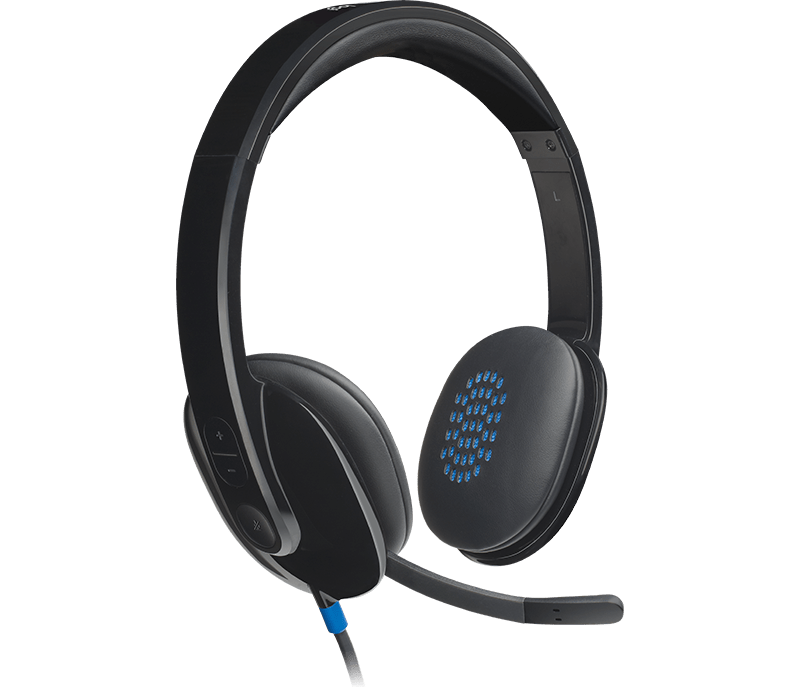 Logitech H540 USB Headset (Black) - Golchha Computers