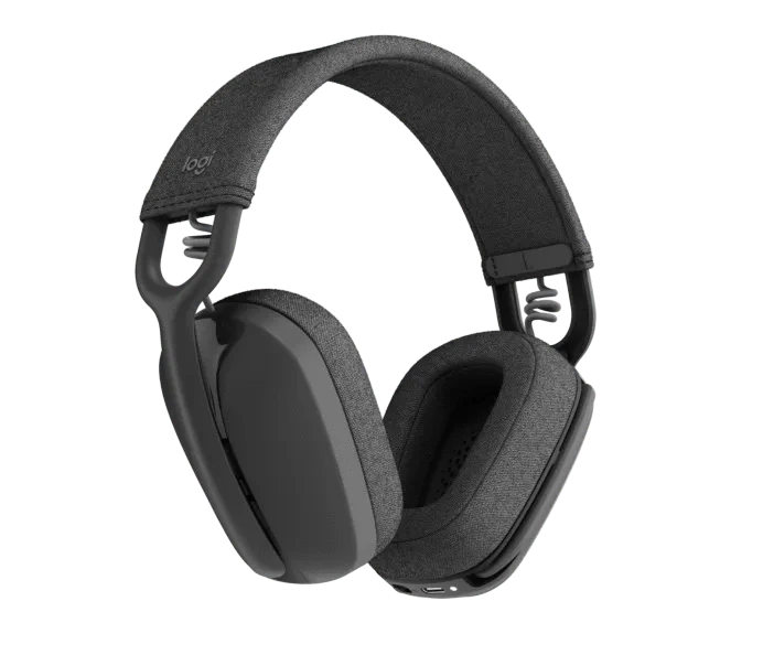 Logitech ZONE VIBE 100 Lightweight, wireless headphones — professional enough for the office, perfect for working from home. - Golchha Computers