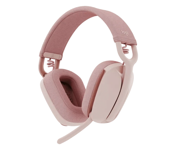 Logitech ZONE VIBE 100 Lightweight, wireless headphones — professional enough for the office, perfect for working from home. - Golchha Computers