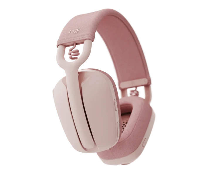 Logitech ZONE VIBE 100 Lightweight, wireless headphones — professional enough for the office, perfect for working from home. - Golchha Computers